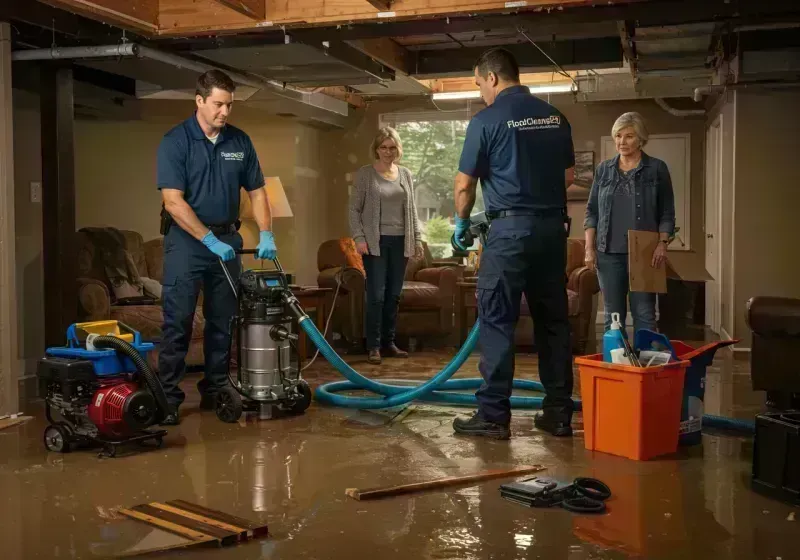 Basement Water Extraction and Removal Techniques process in Bellefontaine Neighbors, MO