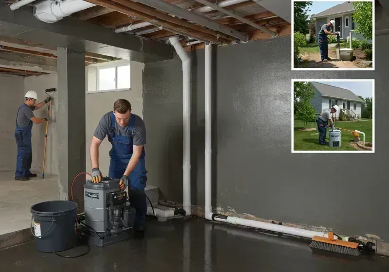 Basement Waterproofing and Flood Prevention process in Bellefontaine Neighbors, MO